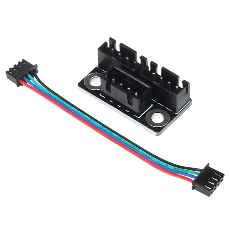 DX11 4 Pieces 3D Printer Parts Stepper Motor with Cable for Double Dual Motors 3D Printer Board Expanding Parts