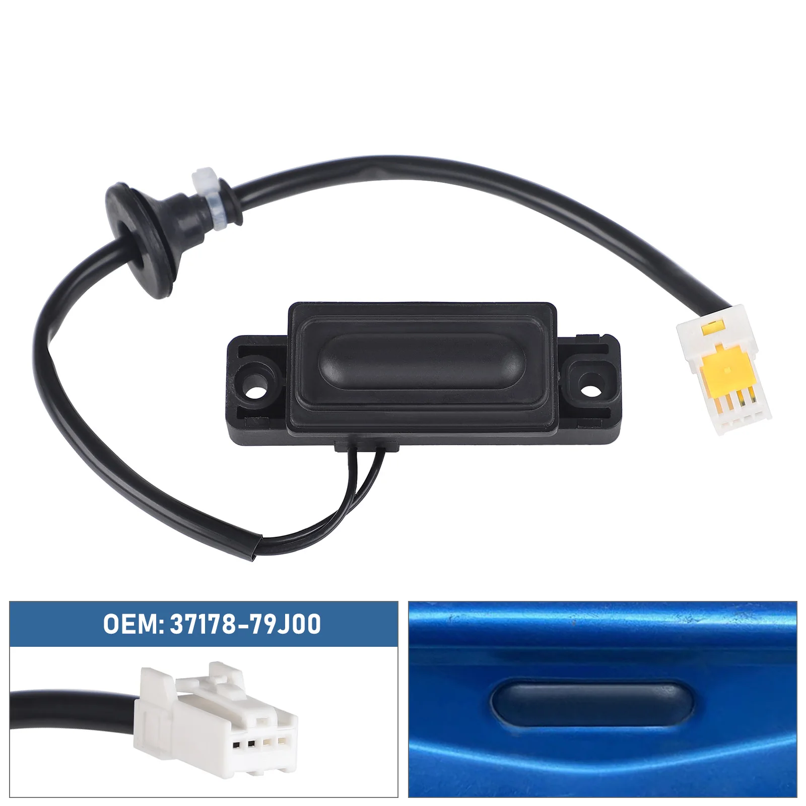 

Комплект открытия задней двери 3717879J00 37178-79J00, кнопка включения багажника, 1 шт., для Suzuki SX4, хэтчбек, аксессуар для крышки багажника