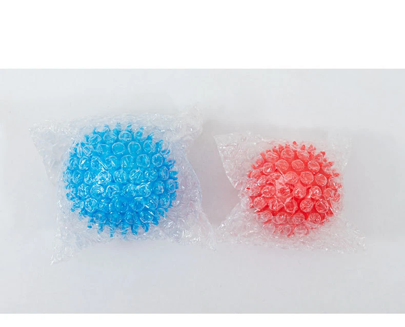 Durable PVC Spiky Massage Ball Trigger Point Sport Fitness Hand Foot Pain Relief Plantar Fasciitis Reliever 7cm Exercise Balls