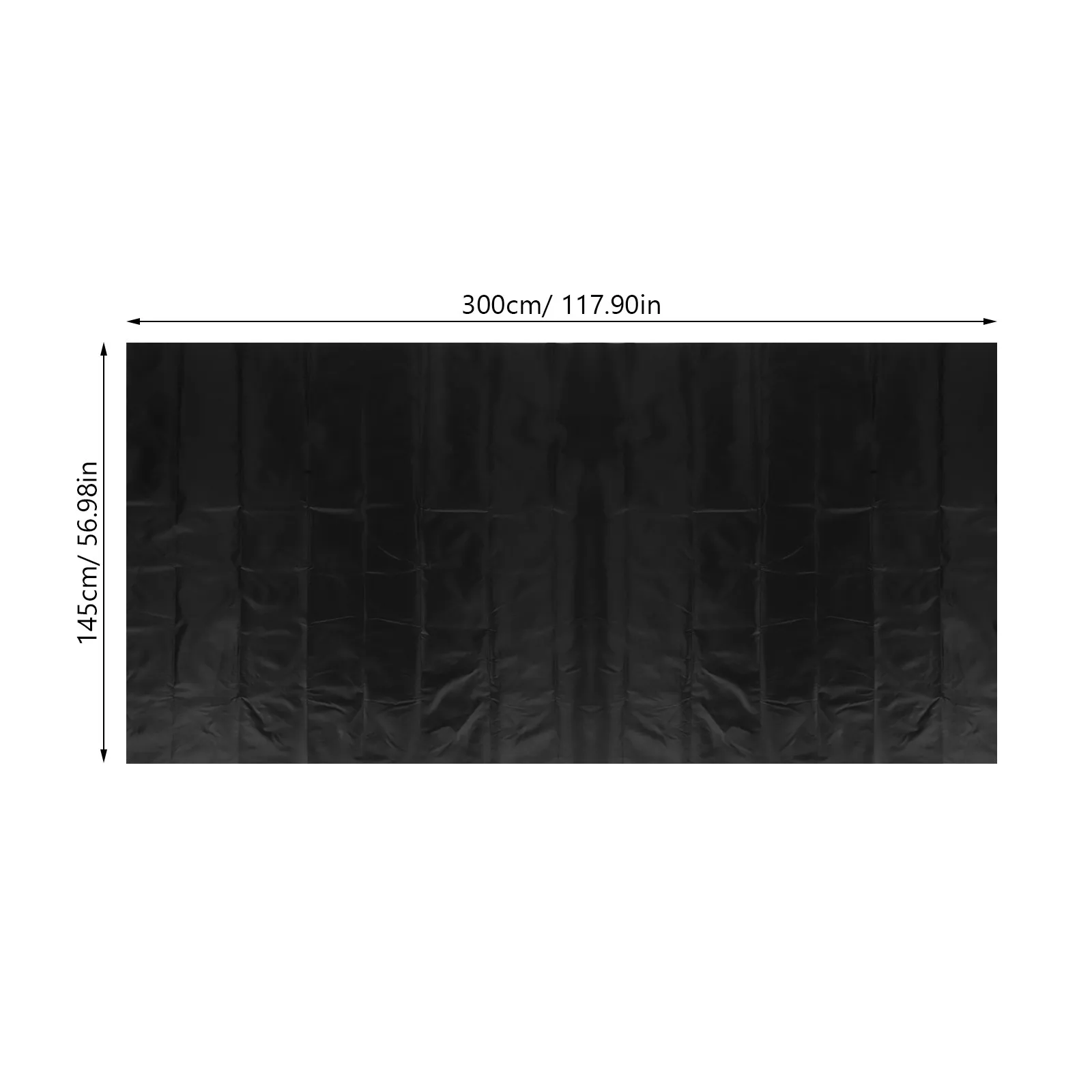 Portable Oxford Fabric Blackout Curtains Cut-to-Size Self Adhesive Temporary Window Coverings for Bedroom Nursery Kitchen
