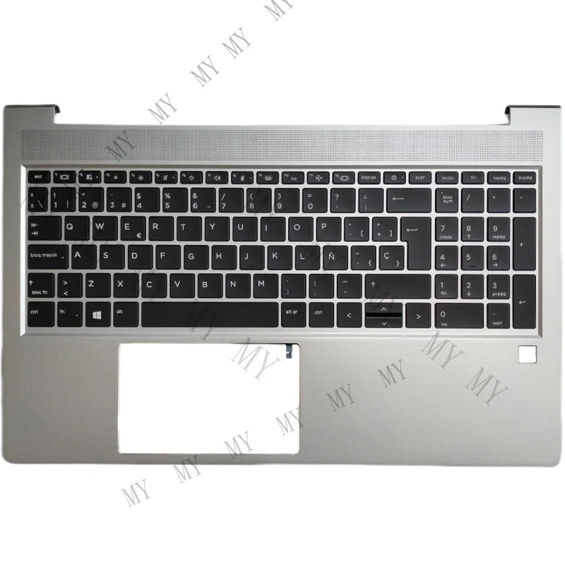 

TT NEW FOR HP Probook 655 650 G8 Spanish/Latin Keyboard Upper Case Palmrest Cover