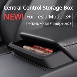 Per tesla modello 3 highland 2024 Accessori Scatola bracciolo di controllo centrale Occhiali Tasca Custodia in vetro per auto Cofanetto di stoccaggio Ricambi auto