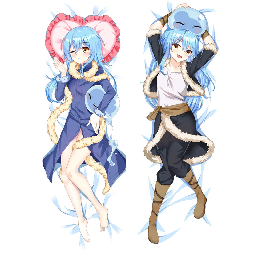

Rimuru Tempest Body Pillowcase That Time I Got Reincarnated as a Slime Dakimakura Hugging Body Pillow Case Cover Peachskin