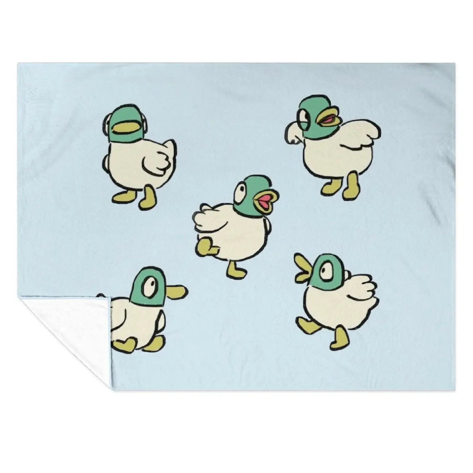 

I draw many ducks doing things / sarah and duck Throw Blanket Bed Giant Sofa Thins Kid'S Blankets