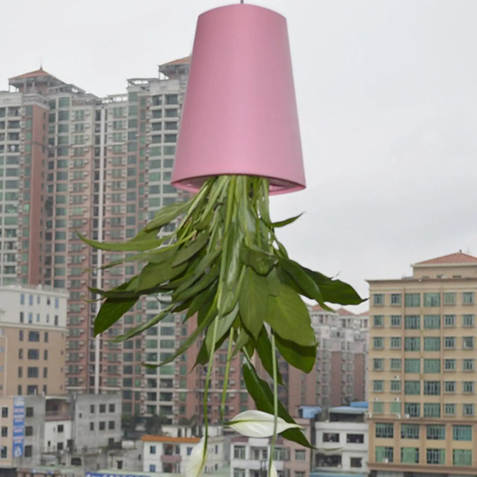 Flower Pot Outdoor Decorative Self Absorbing Lightweight Gift Sky Planter for Garden Kitchen Desk Table Centerpiece Home
