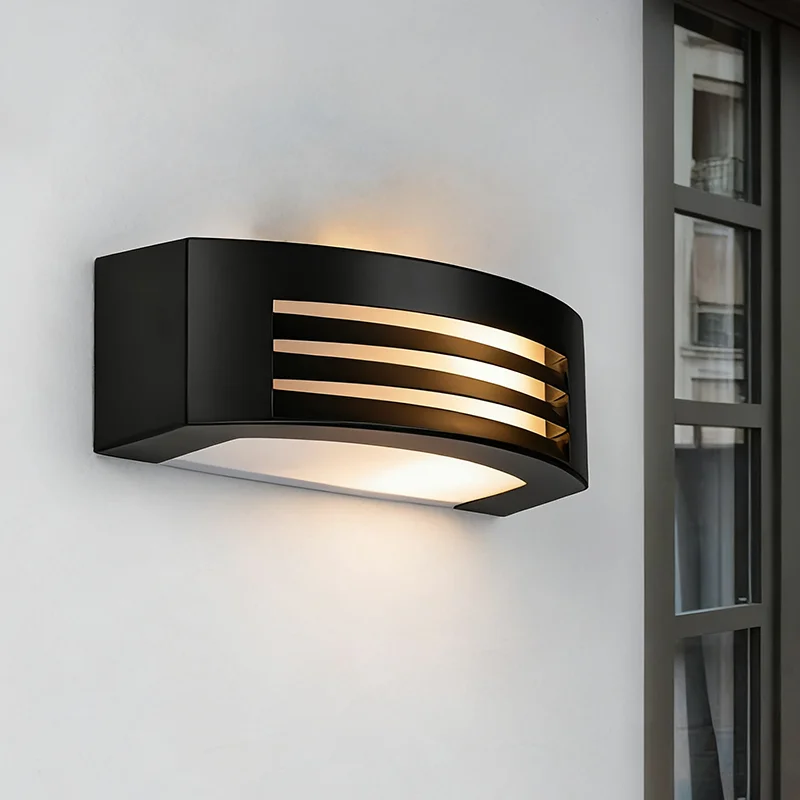 

2 шт. светодиодный уличный настенный светильник водонепроницаемый IP65 алюминиевый сплав 85-265 В настенные светильники декоративные вилла сад крыльцо настенные светильники освещение