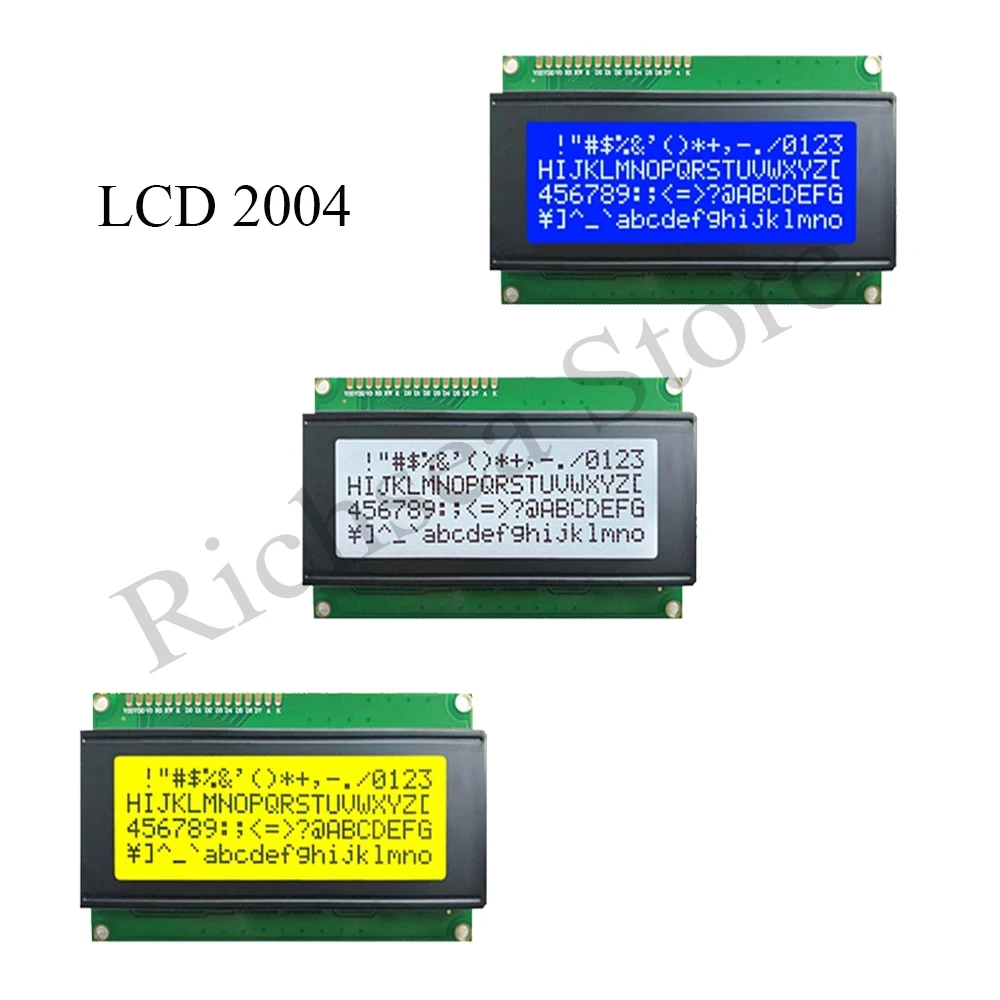 

ЖК-дисплей IIC I2C TWI Serial 2. 0 20x 4 модуль ЖКД синий с зеленой и белой подсветкой может сочетаться с адаптером интерфейса I2C для Arduino UNO R3