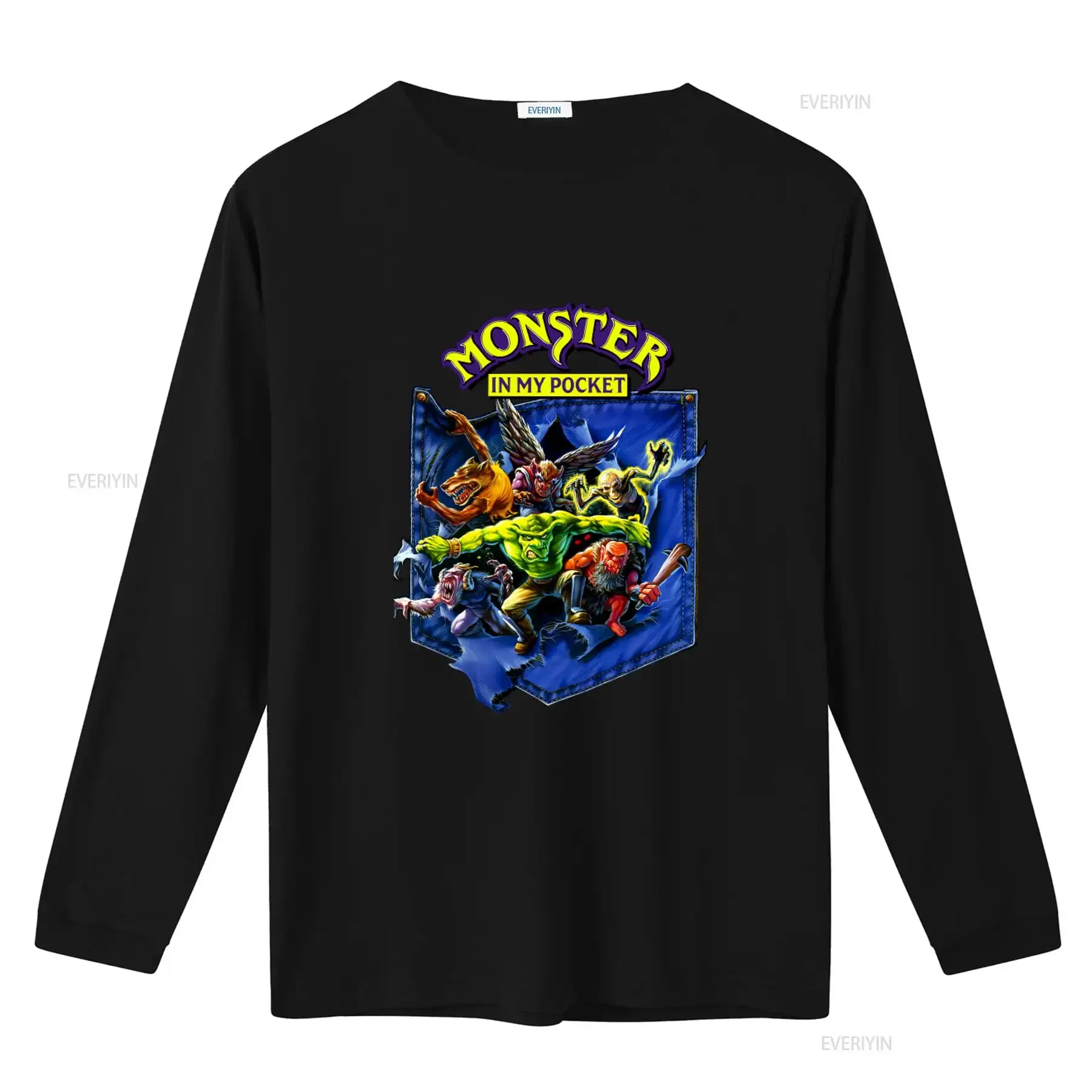 Monster In My Pocket Arcade Nes Famicom Game 8 Bit Vintage Retro Design Single Jersey Men's T Shirt All Sizes vintage Washed