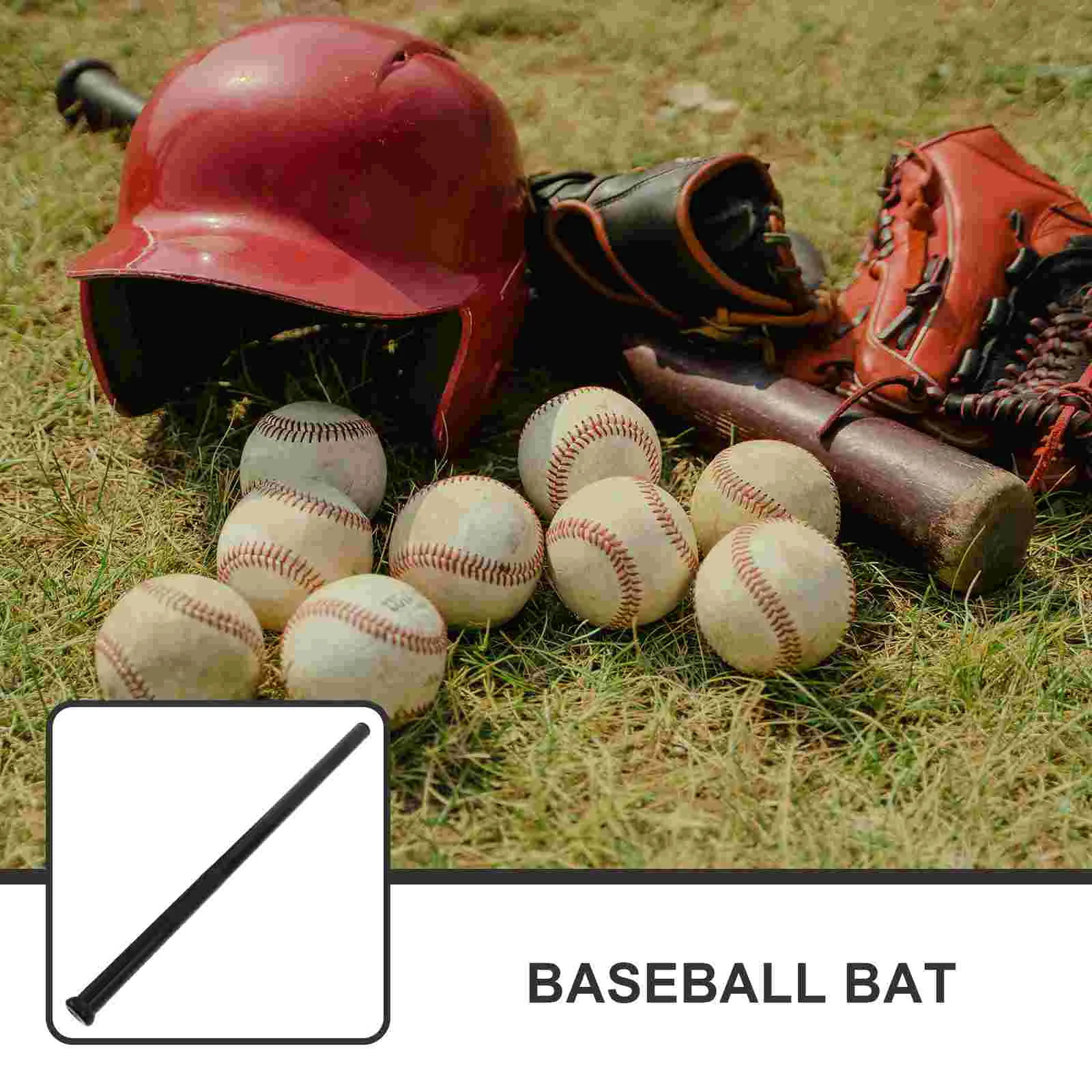 Bat Multi-use Baseball Metal Exercising Practical Stainless Steel Stick Portable Training for Handheld