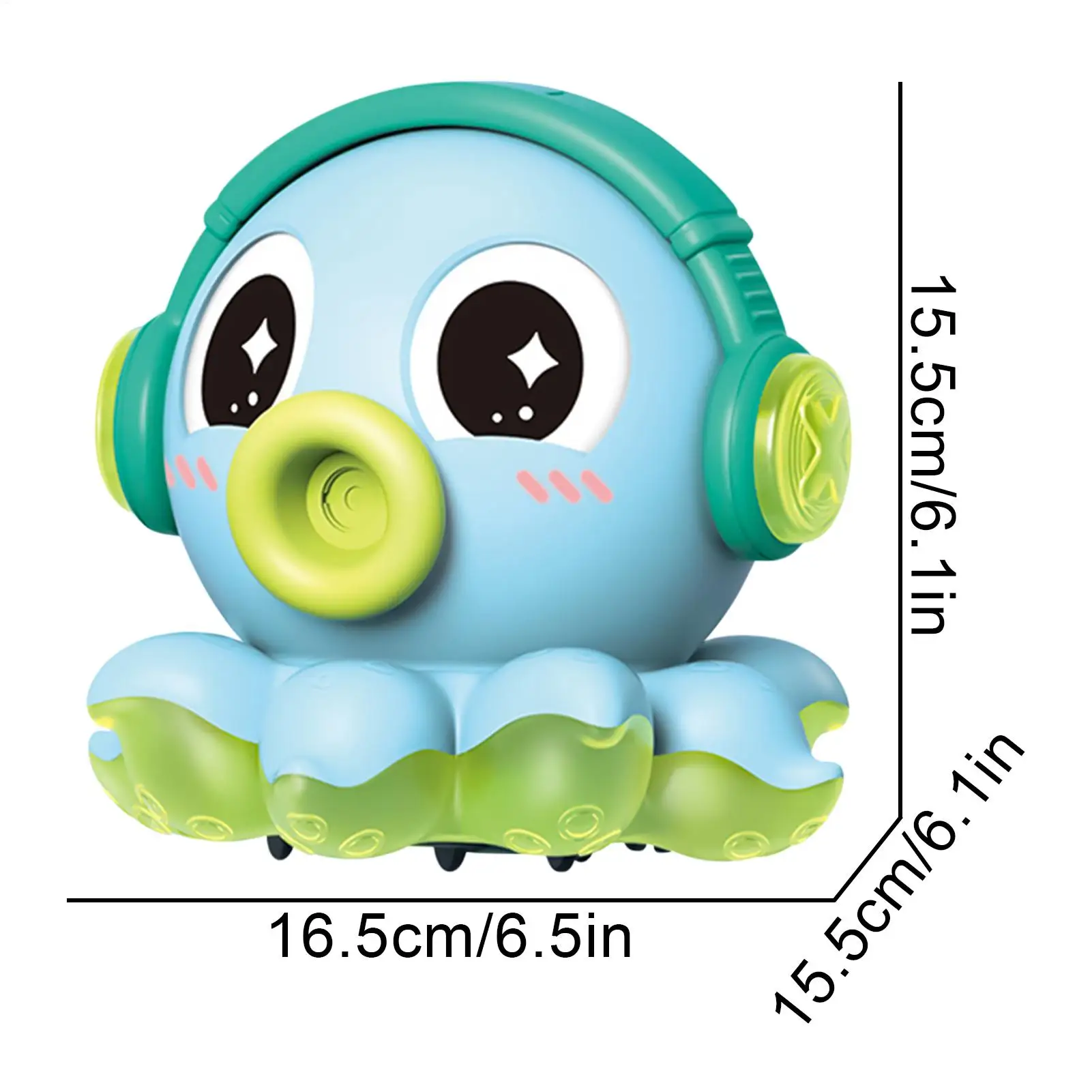 Elektryczna zabawka ośmiornica, elektryczna muzyczna zabawka ośmiornica dla niemowląt, zwierzęcy rozpylacz nawilżający z muzyką i światłem do sypialni.