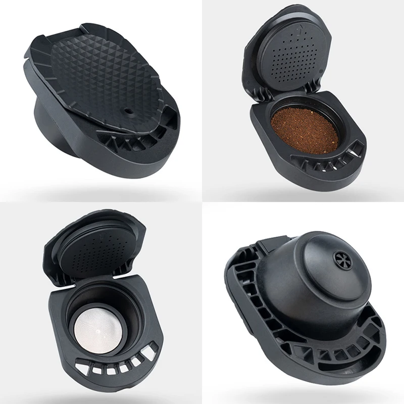 1 Stück nachfüllbarer wiederverwendbarer Kaffeekapsel-Adapter für Dolce Gusto Kaffeekapsel, kompatibel mit Genio S Piccolo XS-Maschine