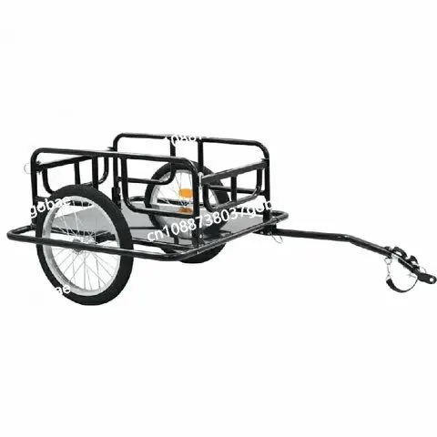 

Bicycle Cargo Cart Folding Removable Camping Pet Mountain Trailer