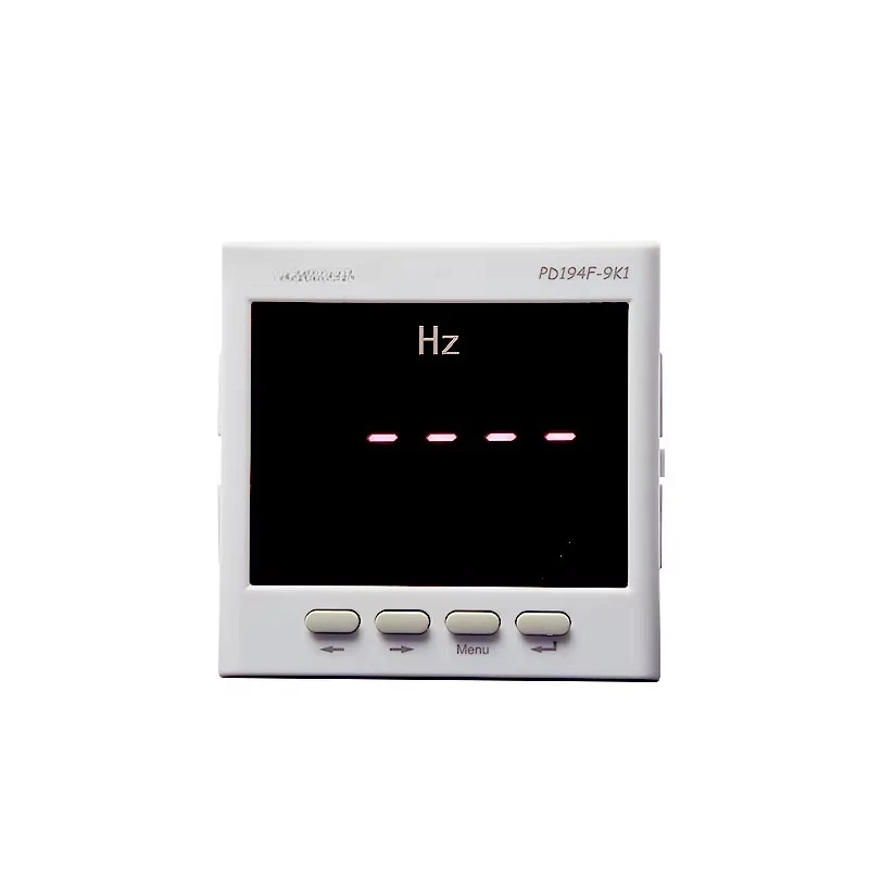 Communication Analog Output 96*96 LED Screen Programmable Multi Protocols 45~65Hz 3 Phase Digital Frequency Meter