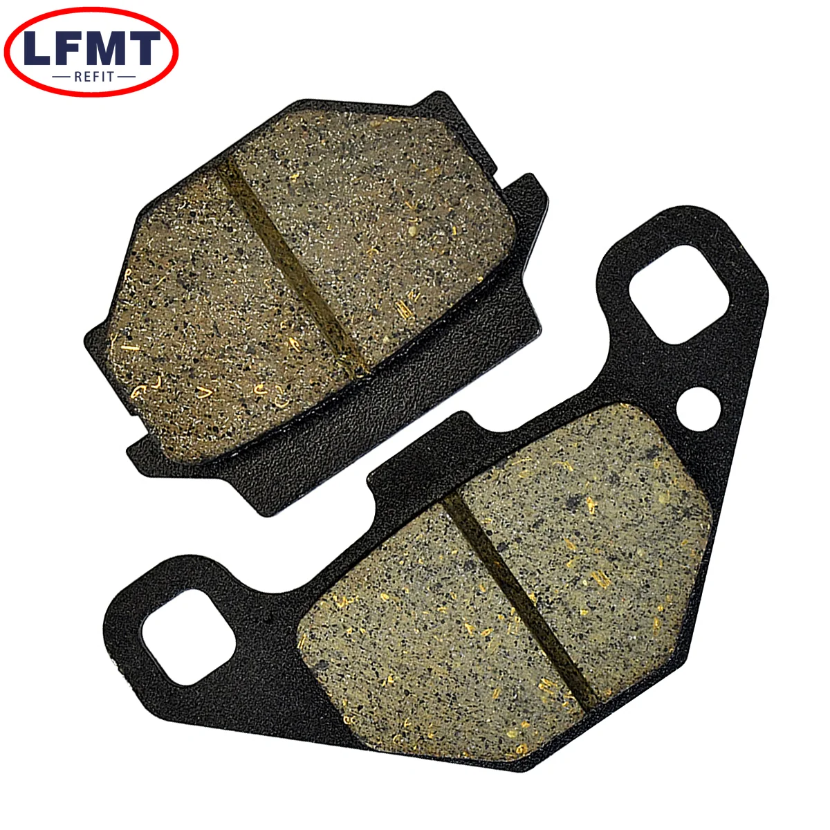 Motorcycle Front rear Disc Semi-metal fabrication brake pads accessories For KAWASAKI KLR 650 KL650 EX500 KX 500 GPZ500 KLE500