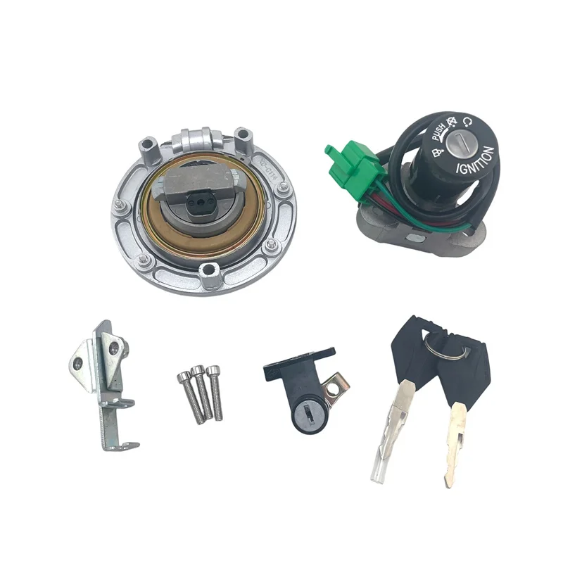 For CF MOTO Motorcycle Fuel Gas Cap Ignition Switch Seat Lock Key Kit CF400NK 15-19 CF 400 NK CF400 400NK CF650 NK 650 MT 650MT