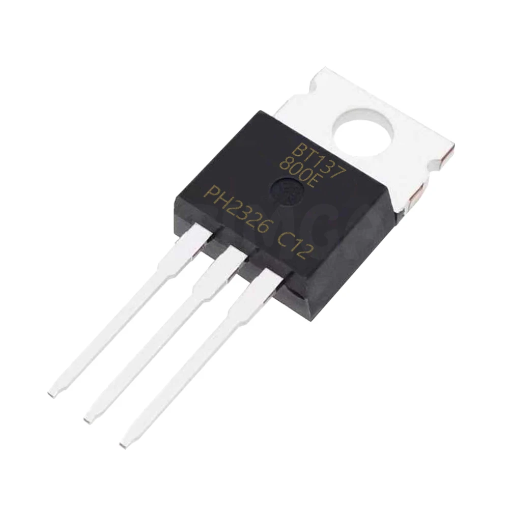 10PCS/LOT BT137-800E BT137-800 TO-220 Transistor 8A 800V