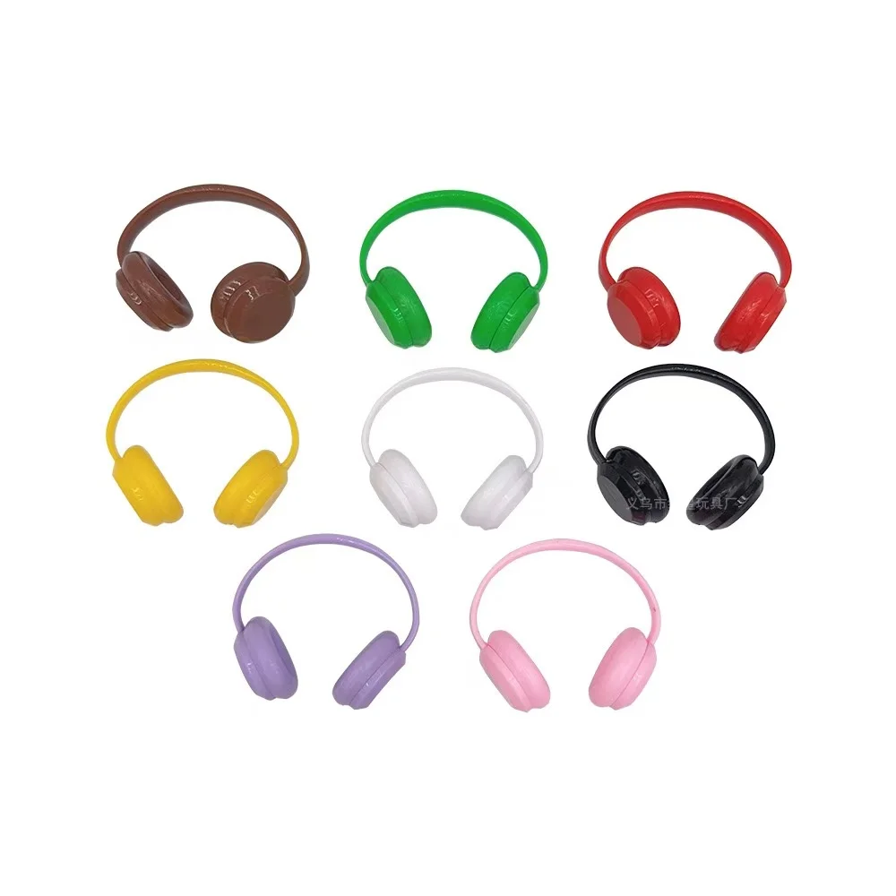 15-17cm ラブブ ヘッドホンデコレーション、トレンディでクールなシューズセット、ドールマッチング＆チェンジングアクセサリー（ドールは含まれていません）