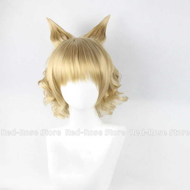 

Anime Ten Desires Touhou Shinreibyou Toyosatomimi no Miko Wig Halloween Cosplay Costume Accessory Heat Resistant Synthetic Hair