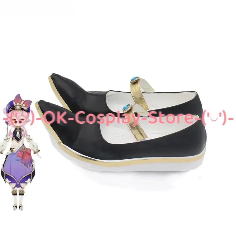 [Personalizowane] Buty do Cosplayu Dori Gra Genshin Impact Anime Rekwizyt do Roleplay Karnawał Halloween Buty ze Skóry PU