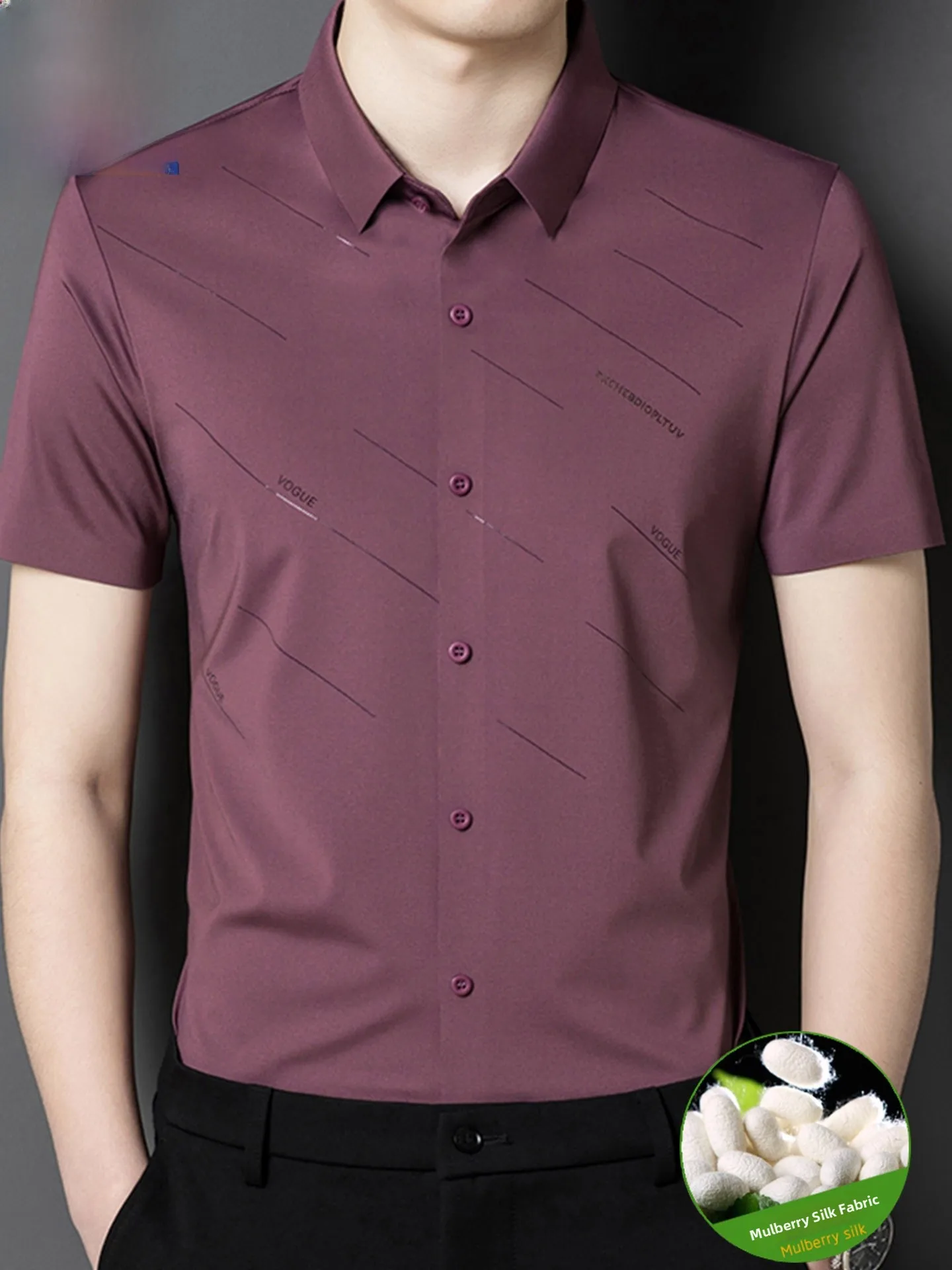 

Мужской костюм-тройка из ледяного шелка для свадебных торжеств и банкетов, приталенный, с принтом, в городском повседневном стиле