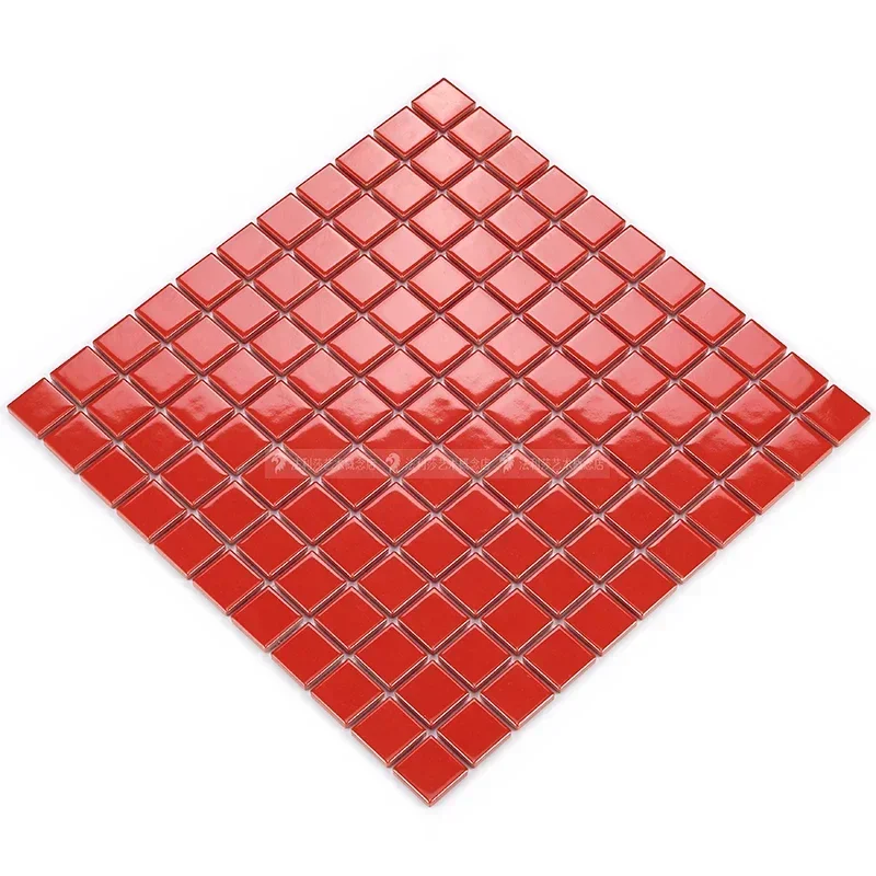 30*30cm Building materials ceramic mosaic solid porch background wall tile swimming pool tile floor tile outdoor decoration