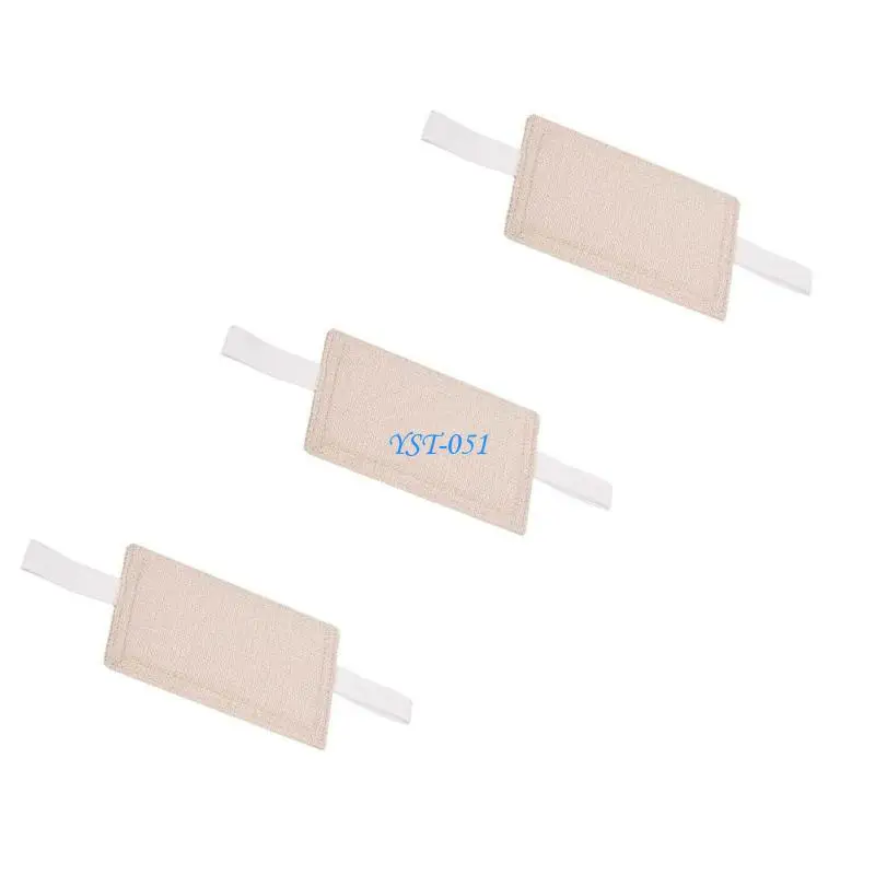 

E15A 3pcs Quiet Ride Car Door Mat Silencing Mat Reduce Road & Wind Noise for Vehicle
