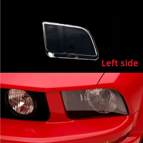 Pour Ford Mustang 2004 2005 2006 2007 2008 coque de phare de voiture couvercle de phare de remplacement lentille de phare verre de phare