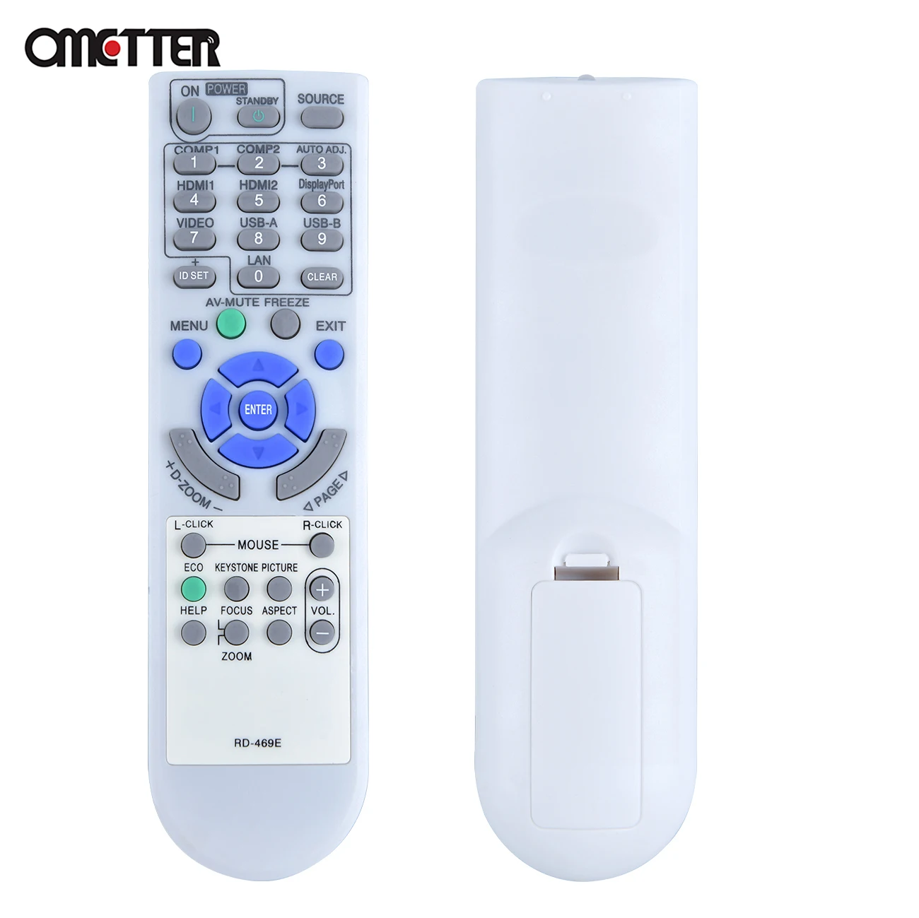 RD-469E per NEC Telecomando Del Proiettore M283X M322w M402x M322x Np-m282x