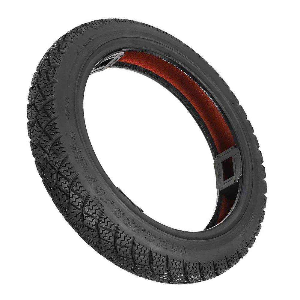 

Long lasting Tubeless Tyre for Electric Bikes Measuring 14 Inches and Sized at 14x2 125 with Robust Construction