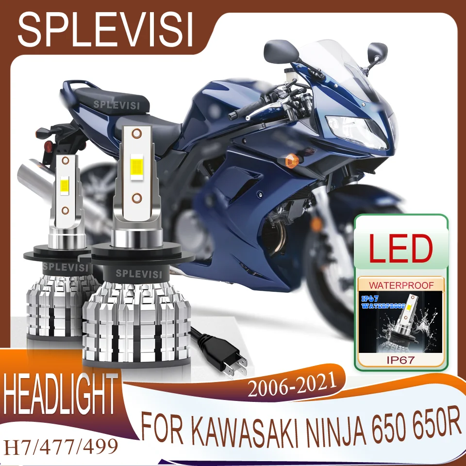 

Plug and Play Dustproof LED motorcycle Headlight For Kawasaki Ninja 650 650R 2006 2007 2008 2009 2010 2011 2012 2013 2014-2021