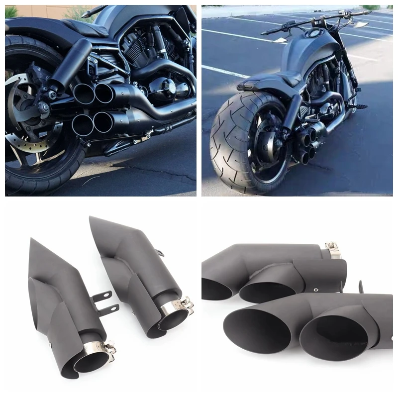 Motorcycle V-ROD Exhaust VROD V ROD VRSC VRSCF Night Rod Night Luther 2002-2017 Custom Exhaust Pipe