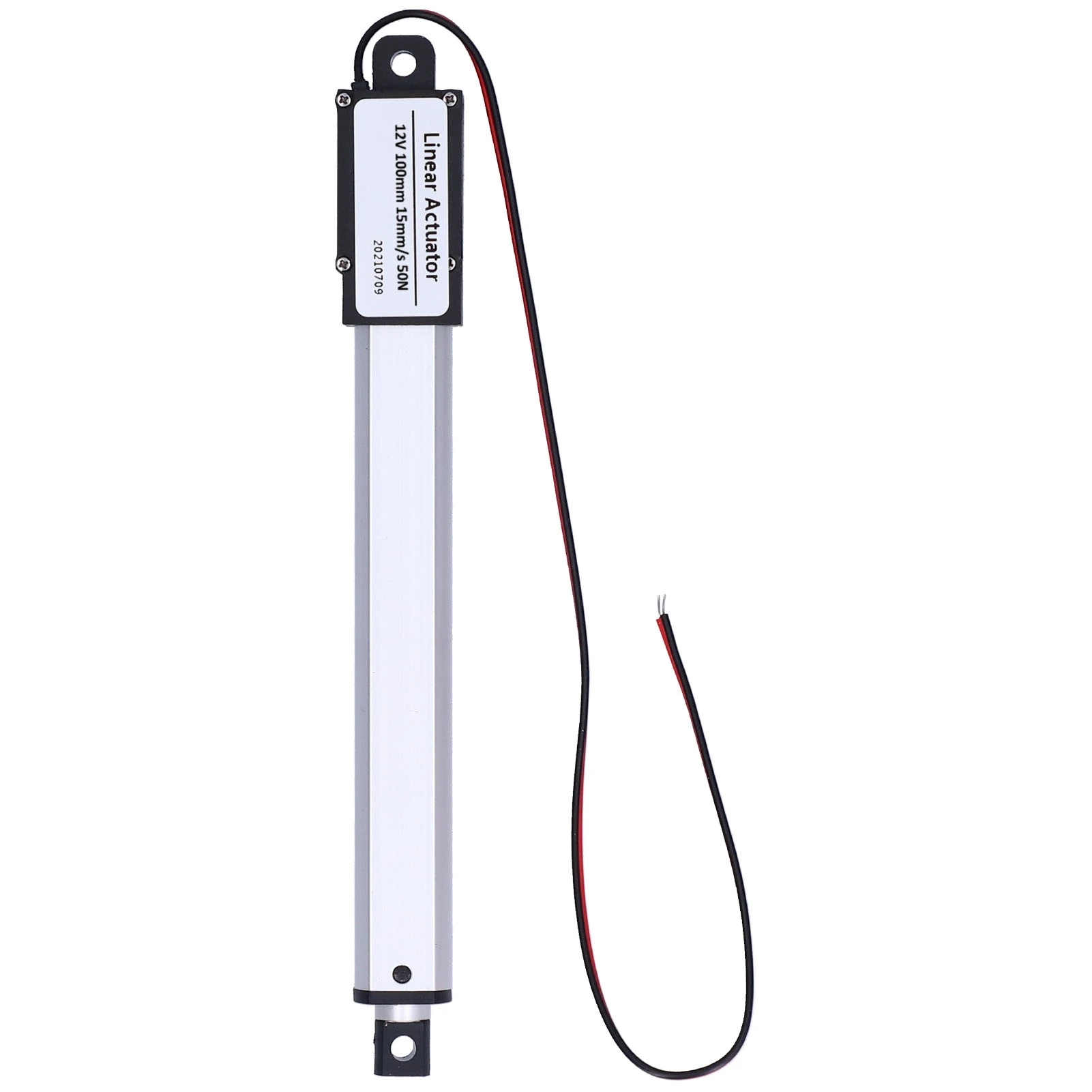 Linear Actuator DC 12V 100mm Internal Limit Switch Low Noise Electric Mini Linear Actuator for Industrial Agriculture15mm/s-50N