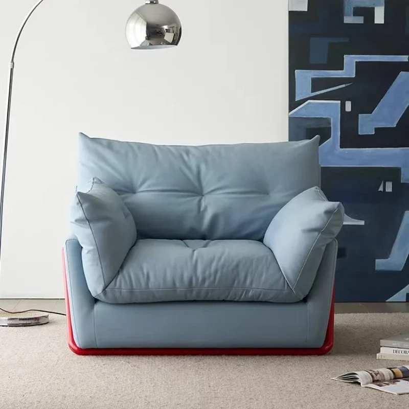 

Brian Sofa French Medieval Style Single Sofa Bauhaus Vintage Living Room Lazy Sofa