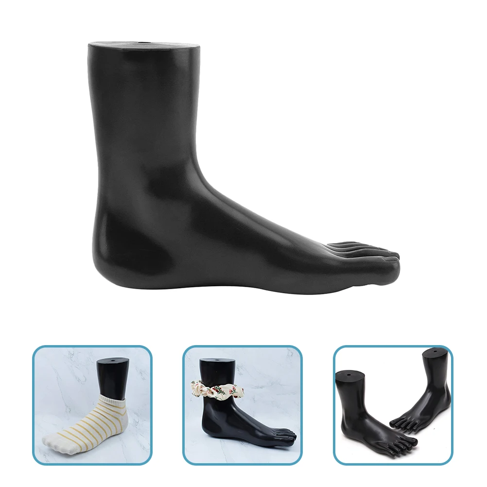 

1pcs Unisex Sock Socks Shoes Anklets Mold Display Holder Display Mannequin Feet Foot Mannequin For Anklets Left Foot