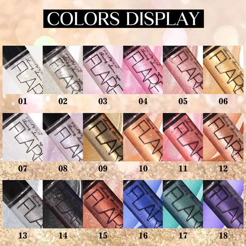 Ensemble de fards à paupières  - Eyeshadow Glitter Pigment avis et prix