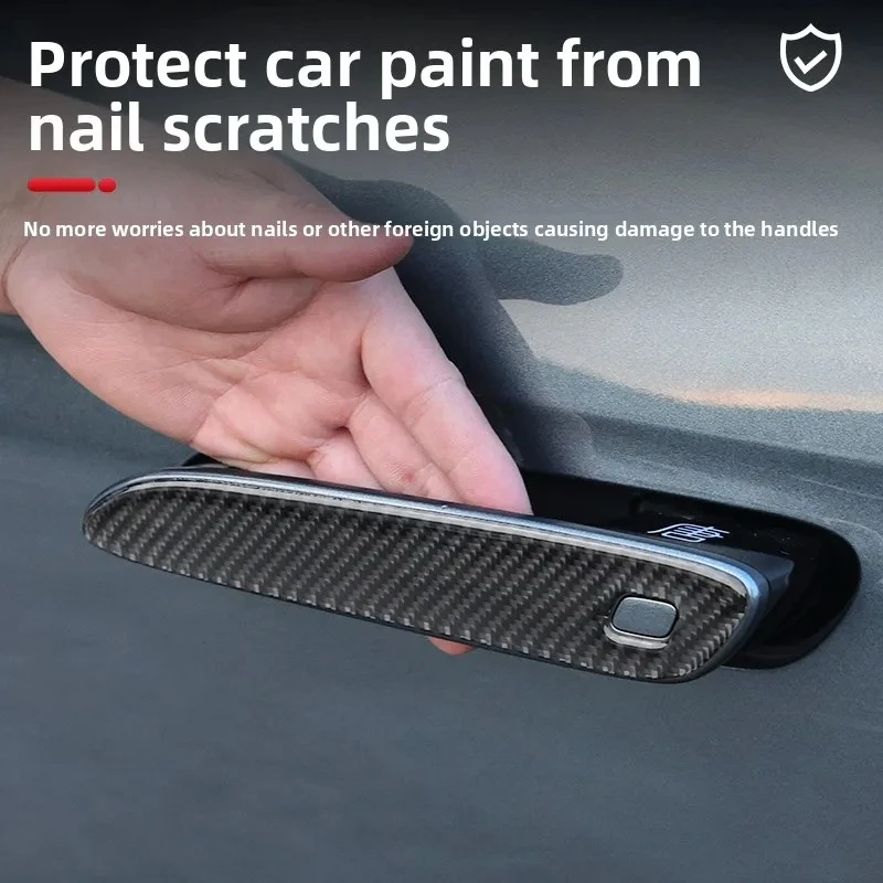 

For BYD Sealion 8 Tang L Car Door Handle Protective Cover Scratch-Resistant Sticker Protector Four Door Outer Handle Accessories