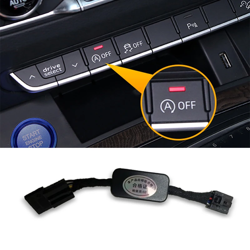 Push button start deactivation engine off Start stop disable For Audi A4 B8 B9 A3 8P 8V A5 F5 Q5 FY Q3 8U F3 Q2 S4 S5 RS4 RS5