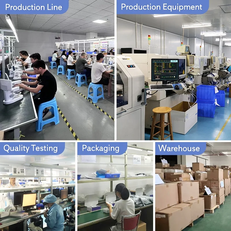 كاميرا ميكرولونج الرقمية لإصلاح الهاتف المحمول 1000X مع شاشة 4.3 بوصة (إصدار مطور)