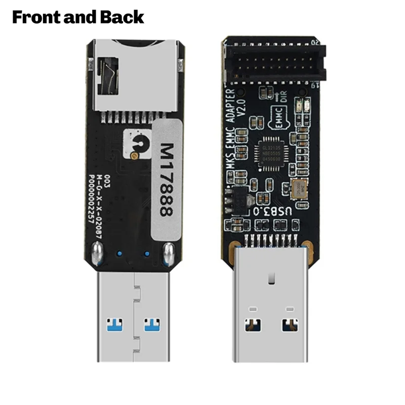 Lector de tarjetas A13E, programador de placa de Control principal DIY, artículo EMMC-ADAPTER V2, accesorios para lector de tarjetas