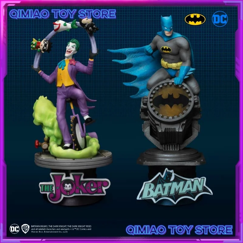 

New Genuine Dc Batman The Joker Anime Scene Character Model Toys Holiday Gift Collectibles Desktop Ornaments In Stock