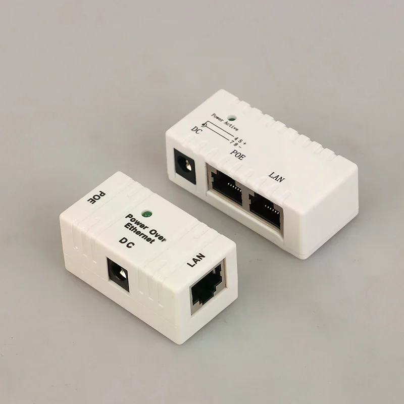 IP Camera POE Power Splitter | 10/100Mbps 5V-48V/2A Injector Module for DIY Accessories