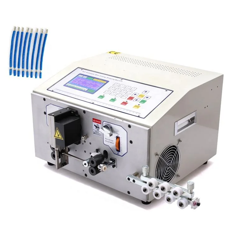 EW-02A Cheapest 0.1-4 square millimeter small cable automatic computer wire cutting wire stripping machine