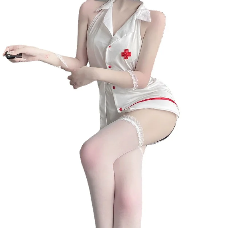 Halloween cosplay costume Nurse\'s uniform Doctor\'s nightdress suit