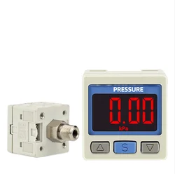 Pneumatic vacuum digital display pressure switch high precision pressure gauge positive and negative pressure ISE30A ZSE30A