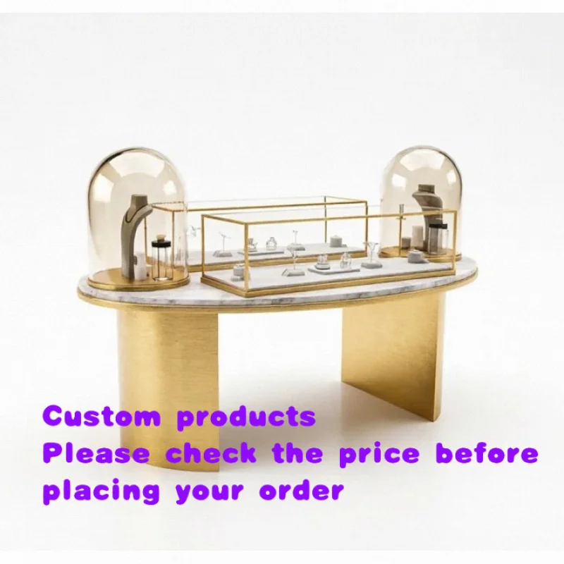custom.Modern Design Jewelry Display Cabinet Dust Proof Jewelry Showcase