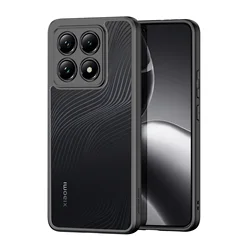 DUX DUCIS Military Airbag Anti-fall Case For Xiaomi 14T 13T Pro Mi13T Mi 14T 13T Pro Acrylic PC+TPU Shockproof Armor Back Cover