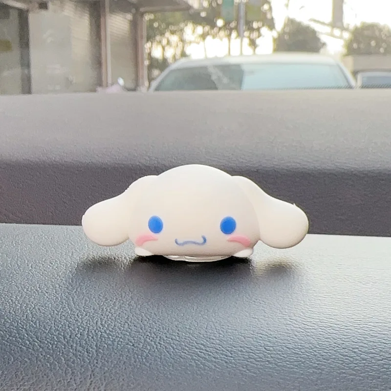 Car interior Kuromi My Melody Car rearview mirror Car decoration K2Y DIY products Car center console Cute doll stress relief acc