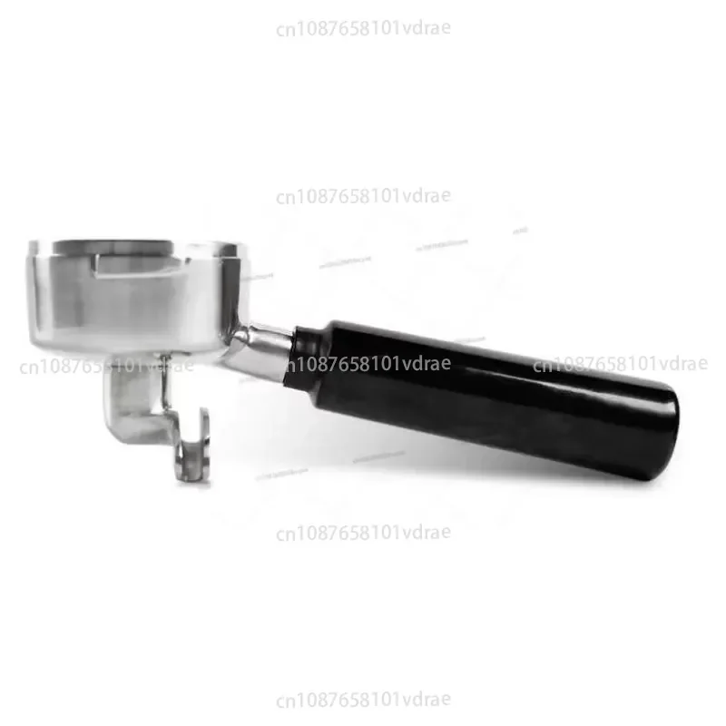 WPM Semi-Automatic Espresso Machine Dual-Spout Handle, 58mm Universal Professional Brewing Handle