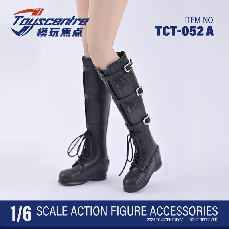 Toyscentre 1/6 TCT-052 Vrouwelijke Vastgebonden hoge laarzen Holle Schoenen Model Fit 12 ''Vrouwelijke Soldaat Action Figure Body
