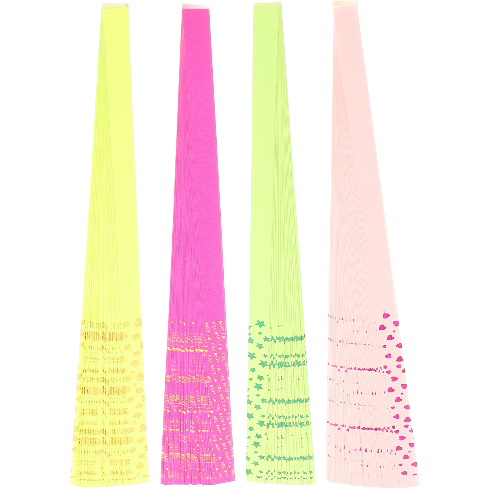 

4 Pack Celebrity Five-pointed Star Origami Child Paper Holiday Stars for Crafts